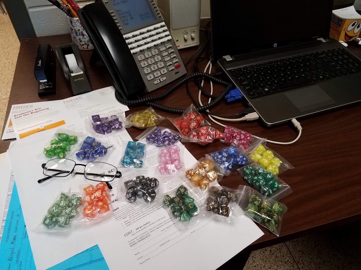 TabletopLoot's tweet photo. A couple of photos from the #GiftofKnowledgeDiceDrive https://t.co/d0RHpXwf4H