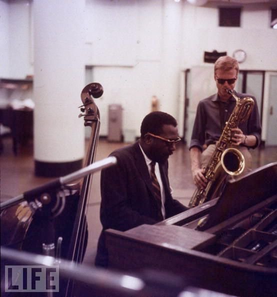 Ms_Golightly's tweet image. #TheloniousMonk &amp;amp; #GerryMulligan
Cool jazz cats