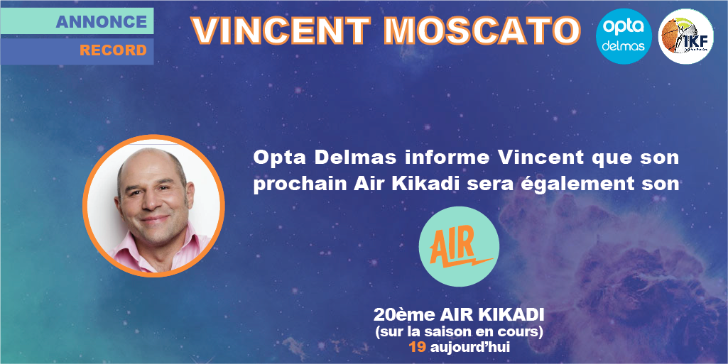 OptaGizlainIKF's tweet photo. A demie heure du #Kikadi, il nous semblait opportun de rappeler que trois records sont en jeu :
- 300 #QuestionBFM pour #ÉricDiMeco en carrière
- 20 #AirKikadi pour @VINCENT_MOSCATO en saison
- 10 #CharadesAFleuFleu pour @PierreDorian en carrière
Faites vos jeux ! #rmclive https://t.co/PGt4gyZkPj