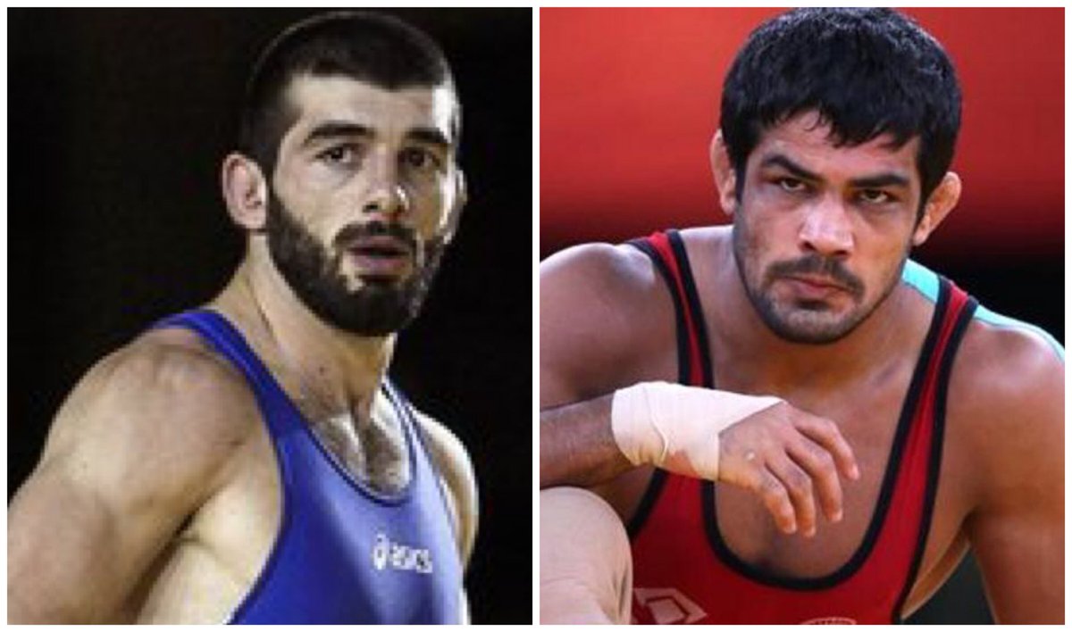 sikom_d's tweet photo. Tomorrow 74kg #World2017🥈Tsabolov🇷🇺 vs #London2012🥈Kumar🇮🇳 at #PWL3 

So... how about bids?😅 https://t.co/XVPwzo38BB