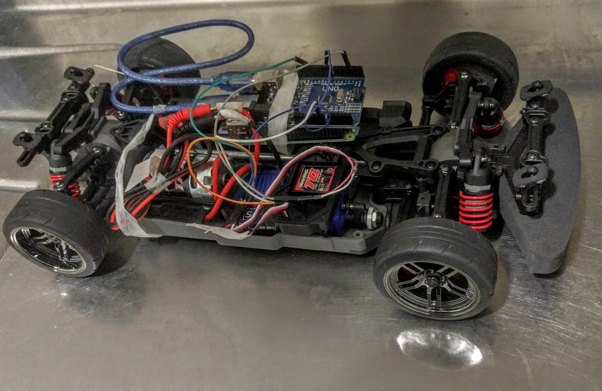tychetree's tweet photo. Shout out to our massive group of supporters and followers. We'd like to unveil some of the progress we've made on our first prototype (Dumb Kar 1.0). It can do everything from roll to steer to drive itself with minimal user input! https://t.co/yxCQ3MJS0N