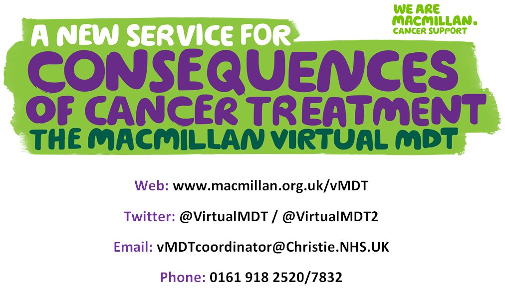 Macmillan Virtual MDT (vMDT) tweet media