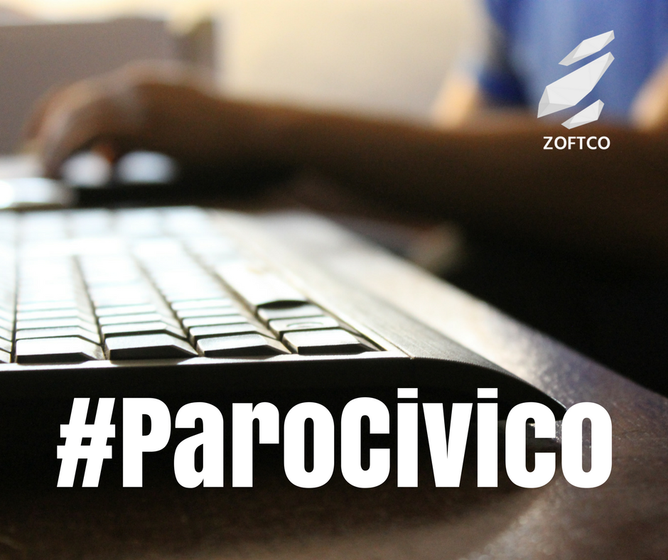 Zoftco's tweet photo. En apoyo al #parocivico convocado para el 12 de enero de 2018, soltaremos las teclas. #SantaCruzPara #zoftco https://t.co/Q8hUJVdZdE