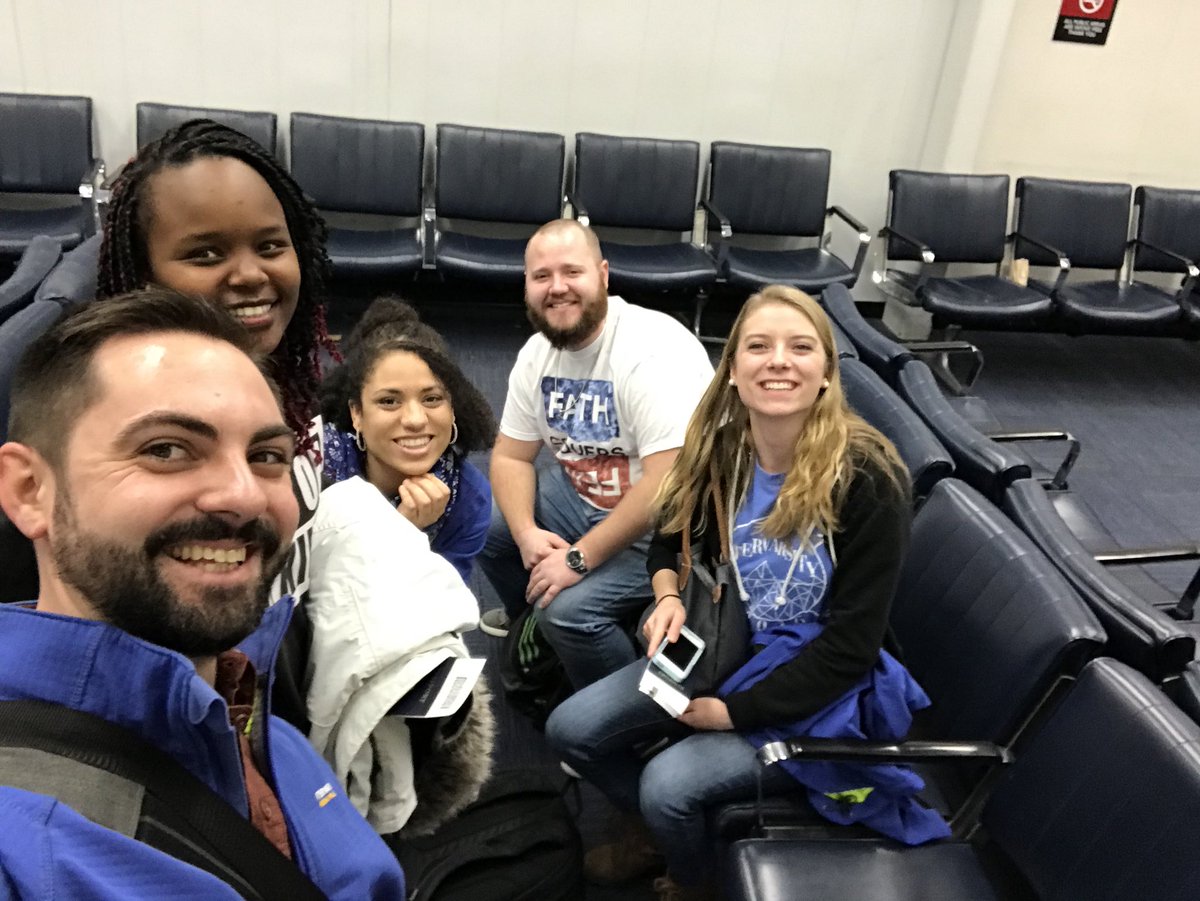 JustinTibbels's tweet photo. InterVarsity Suburban Philadelphia staff, interns, and students are headed out to LA for #Ambition18! #SPAIV https://t.co/z4MAEcHMEh