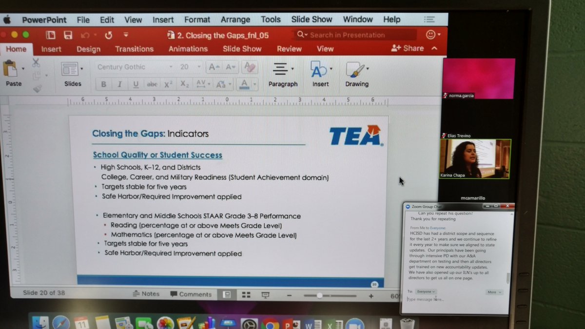 HCISDMultiLang's tweet photo. Bilingual Director's Meeting through Zoom igniting 🔥 for all Region One ELLs! @bilingualpride https://t.co/SwqJr2bSWn