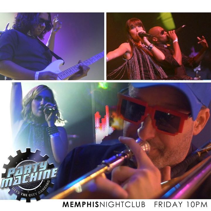 PMBandDallas's tweet photo. Okay, Memphis Nightclub. We see you! #partymachinedallas #ecbands https://t.co/qUQvH786ll https://t.co/W407zh3Uez