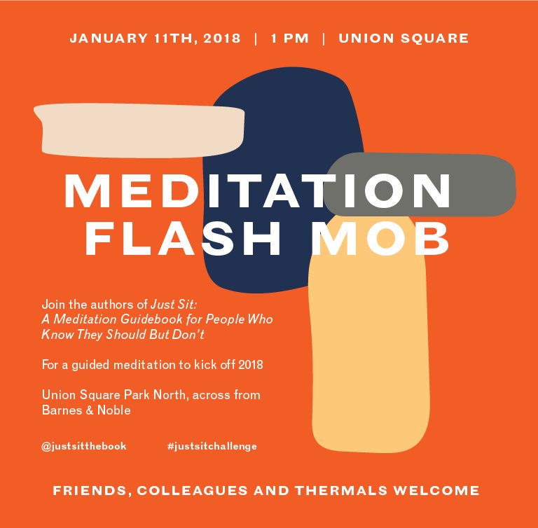 KruppKomm's tweet photo. Calling all New Yorkers! Join us in taking the #JustSitChallenge TODAY at Union Square Park at 1PM. Can't wait to see you there! #KruppKommunications https://t.co/2zYBsYHqsO