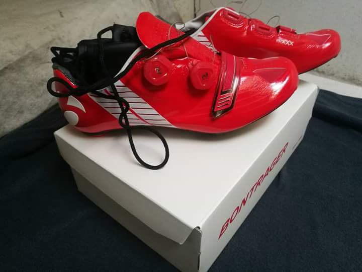 Arrivate pochi giorni fa le nuove scarpe 2018 💪
Di nuovo Bontrager shoes 🔝