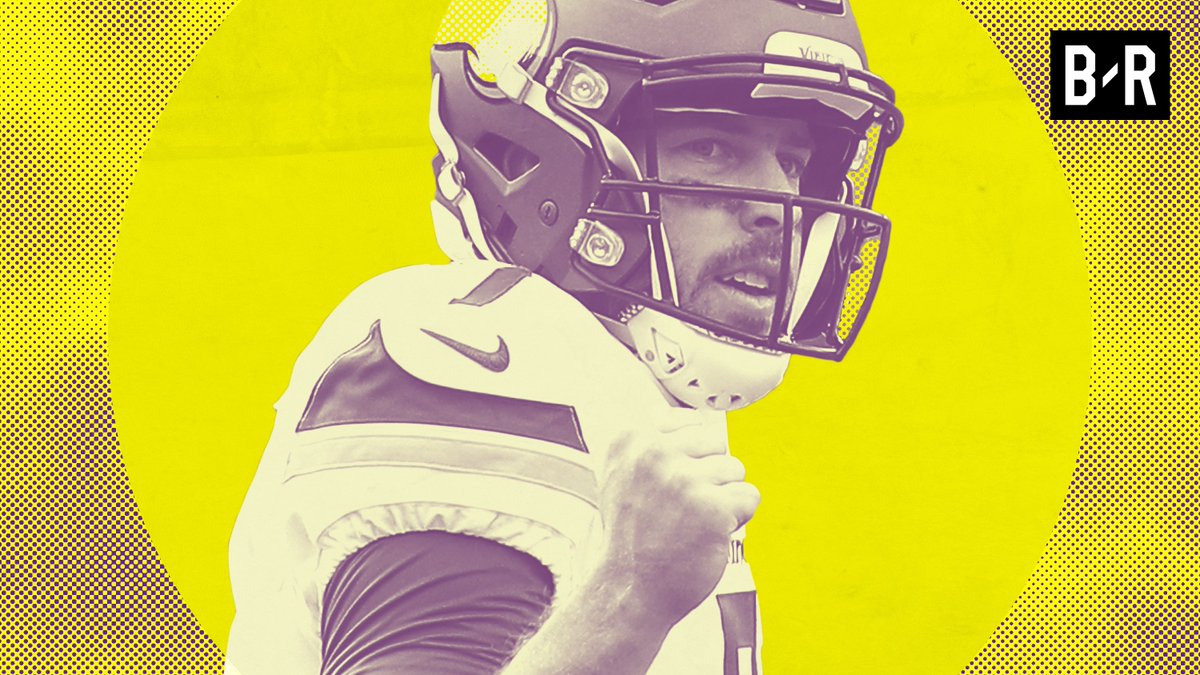 BleacherReport's tweet photo. "I think I can make every throw in the book." Why Keenum is so confident after years of being overlooked https://t.co/T5W04dsX2e https://t.co/P8YWBgtCkj