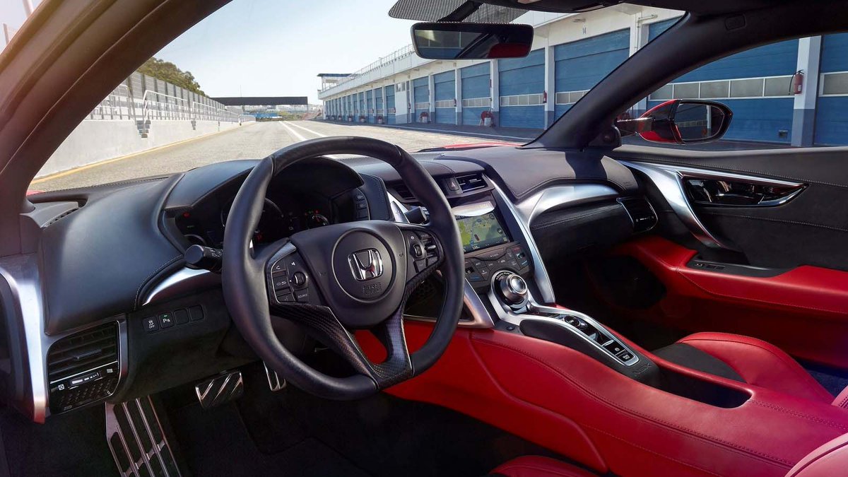 The Interior Of The The Honda NSX, Next Winner In Under 4 Days! tidd.ly/f5bfbe37