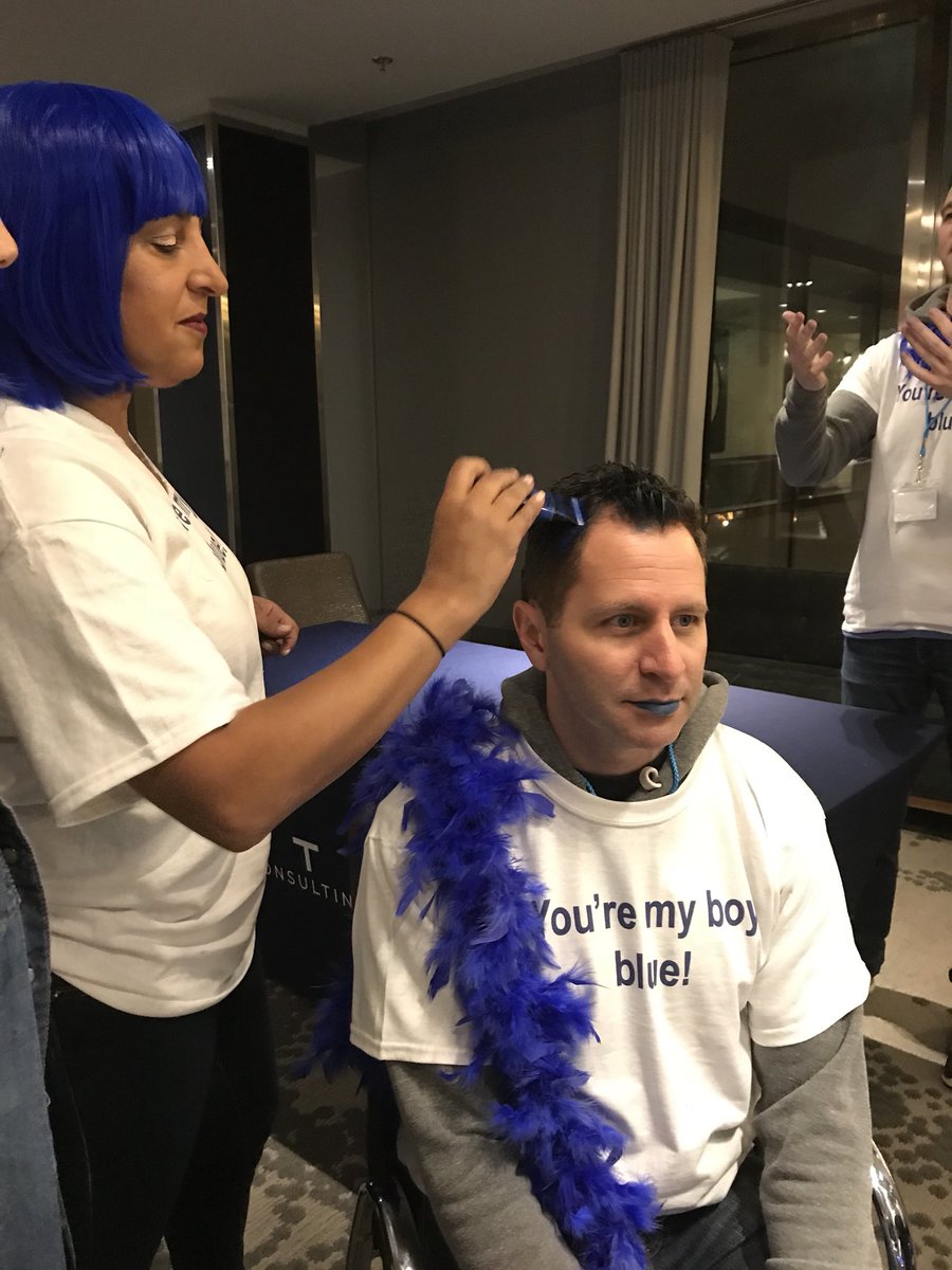 MCarpenterLegal's tweet photo. #teamblue #skogames18 Daniel Hoey being such a trooper for our team! https://t.co/7Eb39XbOCp