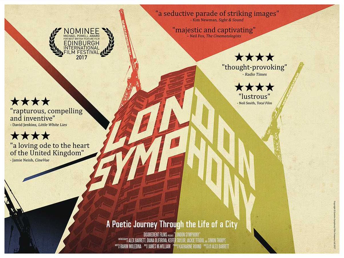 thehorsebridge's tweet photo. Mesmerising #LondonSymphony by @albaztks will be shown here on 9th Feb 2018 @ 7pm, followed by an interesting Q&amp;A! Book your tickets through our website or call us on 01227 281 174. #whitstable #film #city #symphony https://t.co/9V3rbzaabh