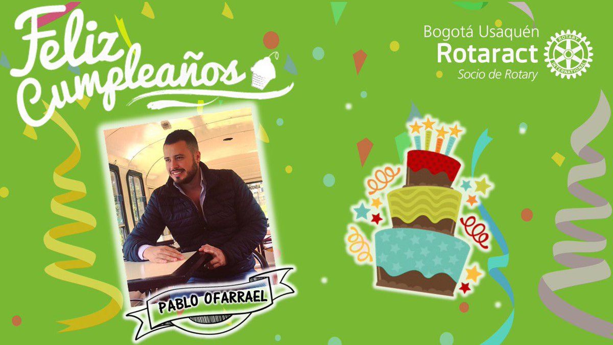 usaquenrotaract's tweet image. Iniciamos el año celebrando el cumpleaños de @PabloOfarrel , que sean muchos años más de servicio a la comunidad
#Rotabirthday #Rotaract #Distrito4281