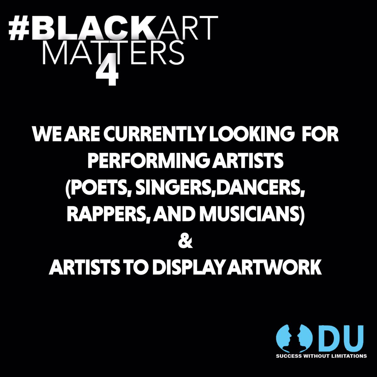 Nika_Denelle's tweet photo. Calling all creatives! we're looking for artists in all forms, if you're interested in showcasing yourself or your work shoot an email, slots will fill up fast #BAM4 #ODU ✨ https://t.co/125yWHSxQQ