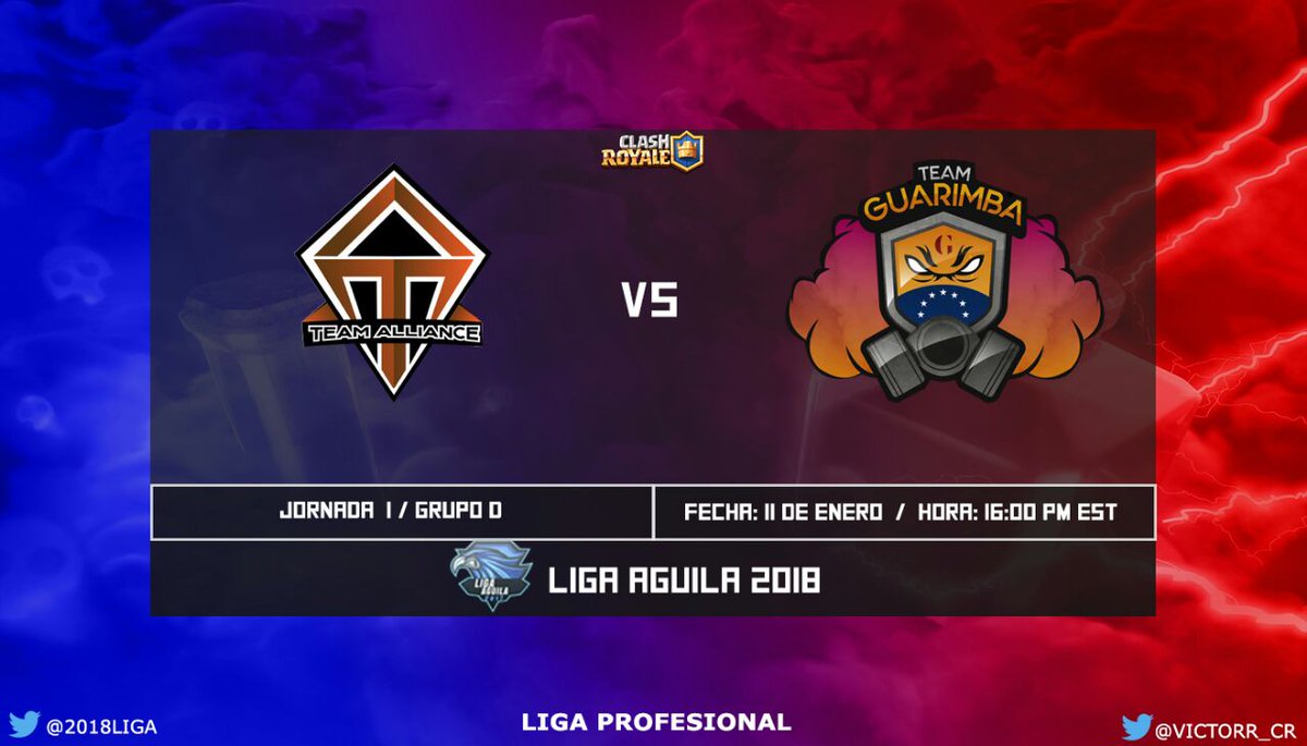 Desde Venezuela uno de los mejores clanes <a href="/GuarimbaElite/">Team Guarimba™</a>  afrenta al triple campeón de Paraguay @Team_Alliance_1  que partido nos esperan hoy en la tarde, Buena suerte y que Gane el Mejor!