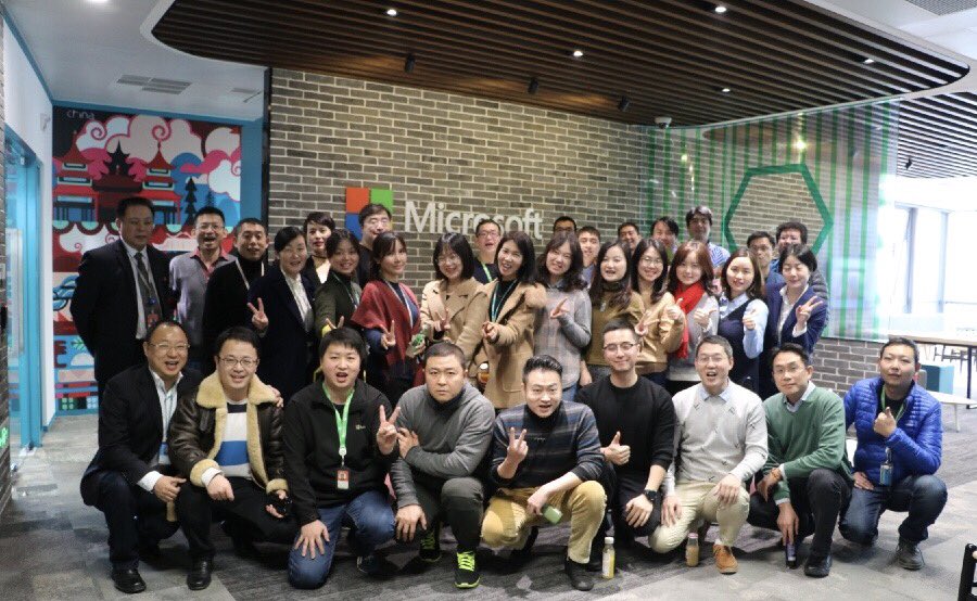 CREMicrosoft's tweet photo. We are thrilled with these new offices, at Real Estate and Facilities it is important to us to enhance and deliver the best employee experience we can. Congratulations to the new offices!
#CREMicrosoft #MicrosoftGlobal https://t.co/jWnNDLiQDm
