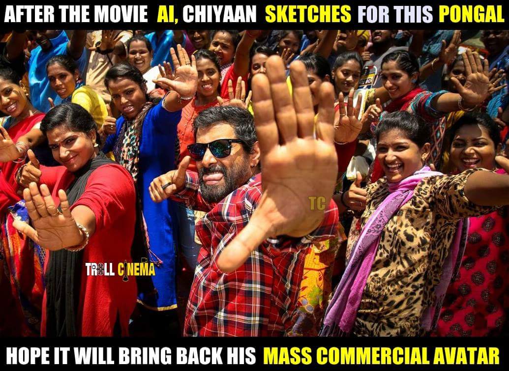 TrollCinemaOff's tweet image. Get Ready For #SketchPongal !! Best Wishes #Chiyaan #Vikram ❤ @vijayfilmaker @MusicThaman #SketchFromTomorrow