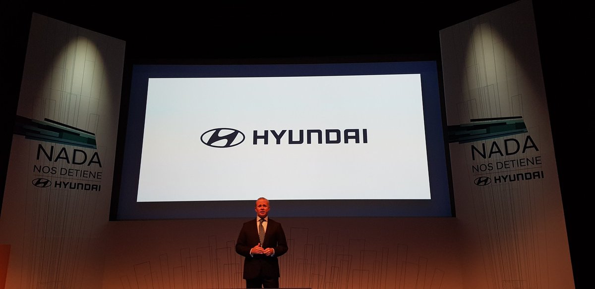 Comienza la Convención Nacional de Concesionarios de #Hyundai en Bilbao. Apertura por parte de <a href="/satrusteguipolo/">Polo Satrustegui</a> en el <a href="/Guggenheim/">Guggenheim New York</a> #NadaNosDetiene