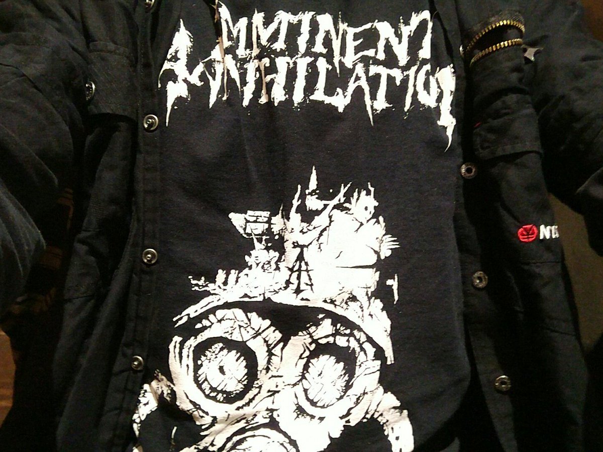 Representing <a href="/IA_MusicUK/">Imminent Annihilation</a> at The Horn in St Albans for their first show of the year, supporting <a href="/OfficialTacitus/">TacitusOfficial</a> for their final show (?)