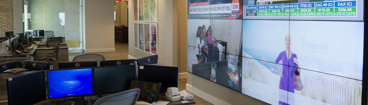 GMI does commercial installations as well as house calls! We'd love to install a #DoneRightNotEasy automation system at your office, just like this one! For more info and to schedule a free consultation, visit gmiautomation.com