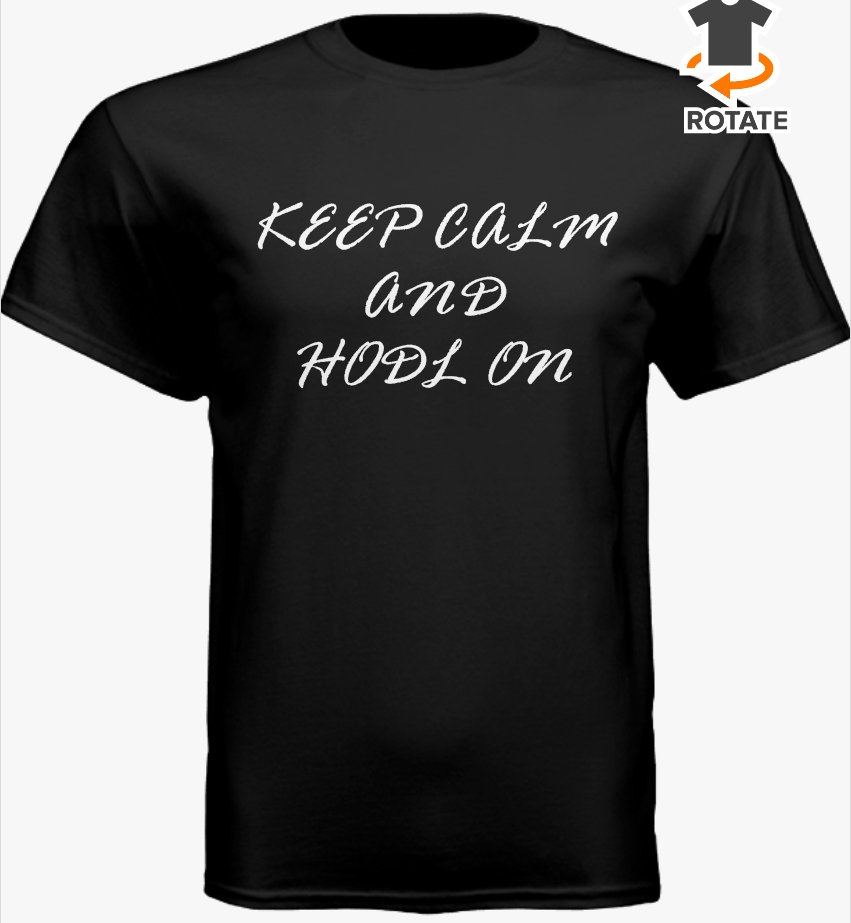 Jack_Crypt's tweet image. With all this Korea FUD I think it's time to #HODL on! Got a limited run of these shirts if anyone is interested send me a PM! $19.99 + shipping. Drop me a DM!