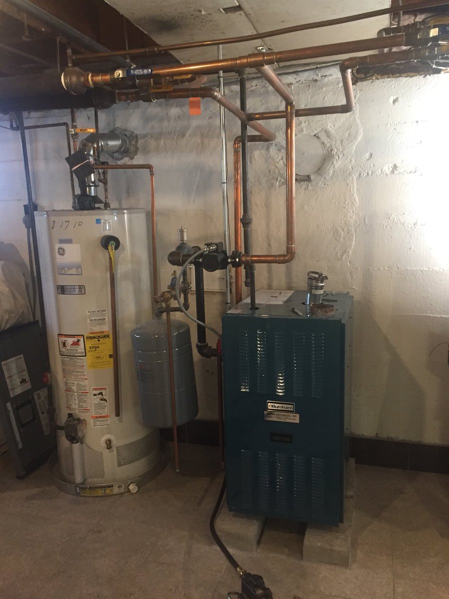 UnifiedMech's tweet image. Boiler upgrade and zoneing od house in Belmont. @LochinvarLLC  #Noble
