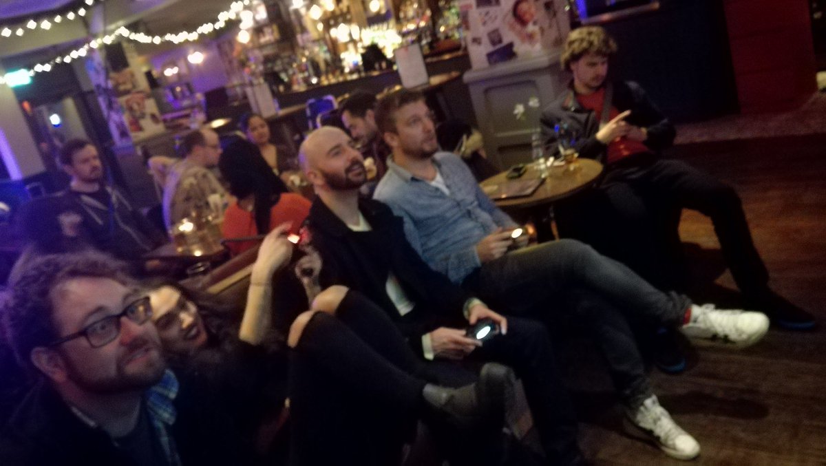 Gamerdisco's tweet photo. ...#megacoinsquad @BigPixelStudios tournie won by Gav! Wooden spoon goes to James & we are done for another @Gamerdisco X @RandVIslington! https://t.co/CDt3yIAJn7