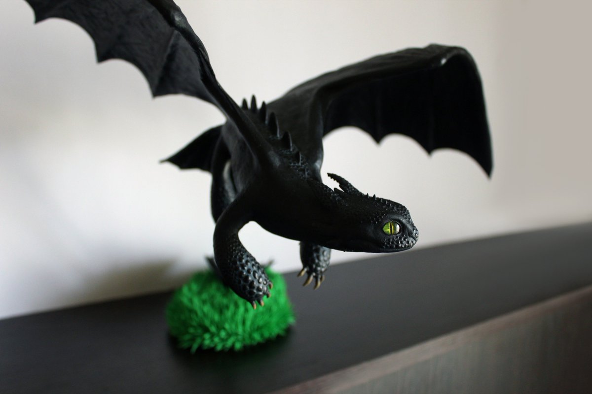 toothless clay model