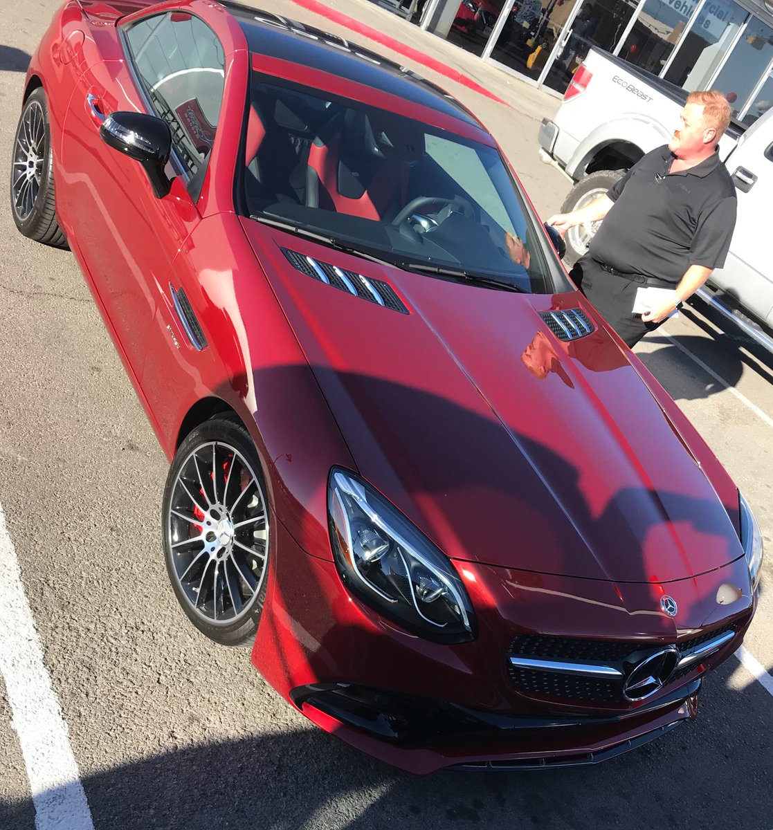ArmyAutoLoan's tweet photo. BITURBO SLC43 AMG 🏁🚩 https://t.co/u16wUanNJj