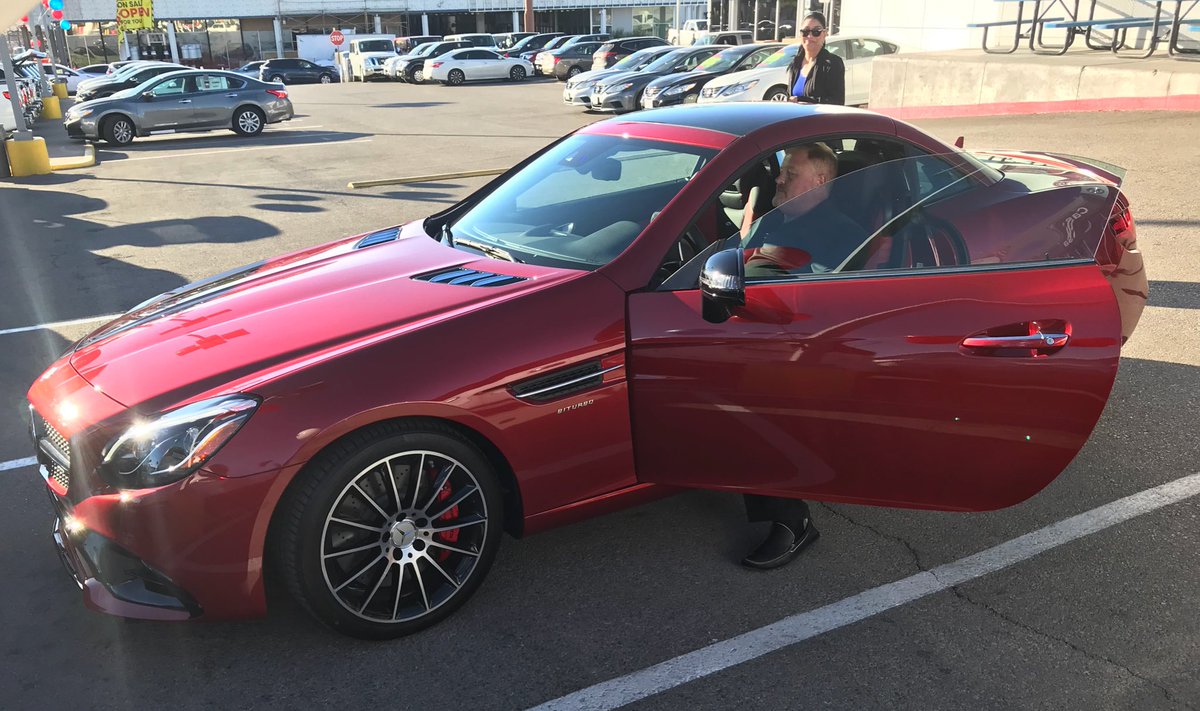 ArmyAutoLoan's tweet photo. BITURBO SLC43 AMG 🏁🚩 https://t.co/u16wUanNJj