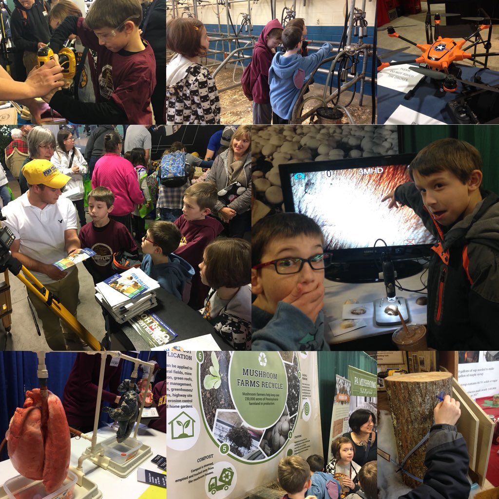 JanemarieMckay's tweet photo. What a great day at the PA Farm Show!! Our students found all kinds of STEM in agriculture and learned all about future ready jobs!
#AgIsSTEM #gmsdSTEM #FSAgStory #FSDiversity
#mifflinsd https://t.co/4G26te1CpO