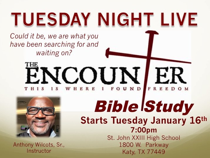 PastorWilcots's tweet photo. Meet me for an Encounter! https://t.co/llxKKs5Wol
