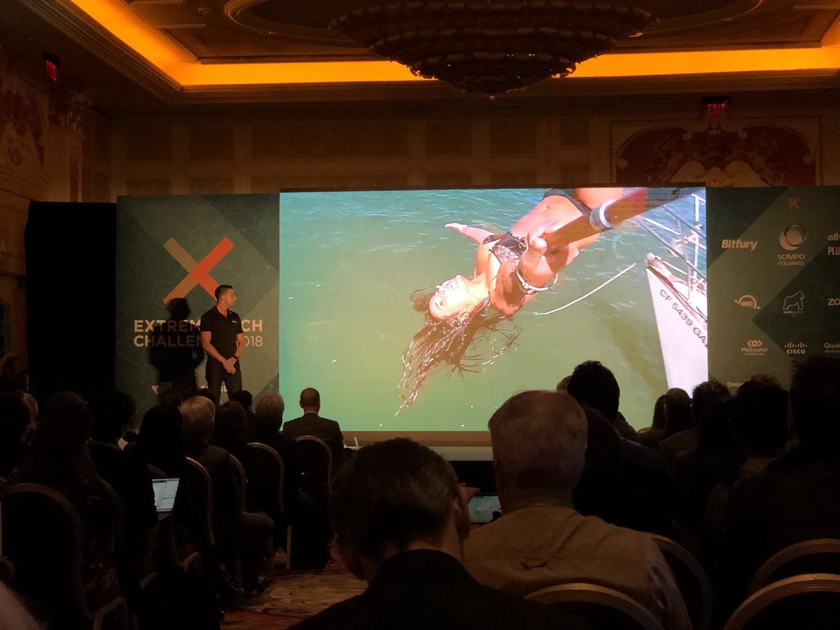 Revl's tweet photo. REVL’s CKO (Chief Kiting Officer) presenting at #xtc2018, we are honored and humbled to be a part of this years event! @ExTechChallenge https://t.co/Ws8mKxOdlo