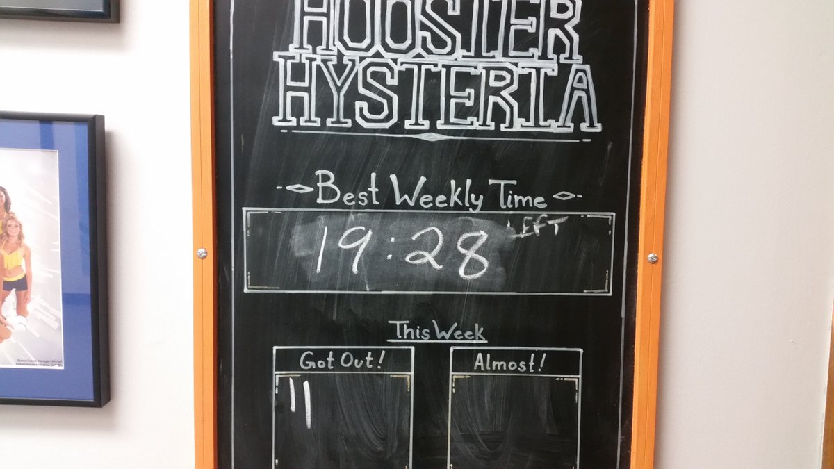 MattHelfen's tweet photo. We got out!!
Best time for the week 19:28 remaining
#teambuildingexcercise
#EFC5
#lifeatkohls https://t.co/TCeglbqdZc