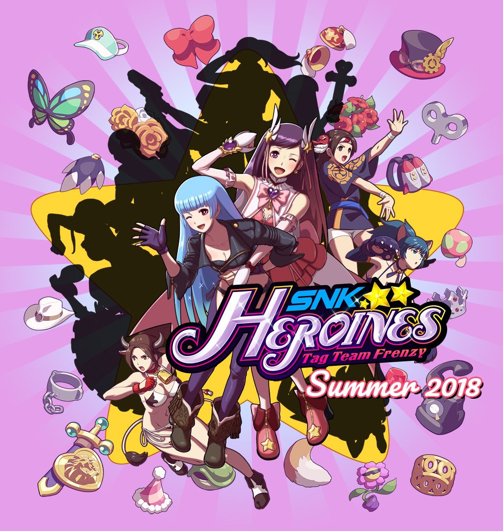 SNK Heroines Tag Team Frenzy announced for Switch DTS4CgAVQAAdFSg