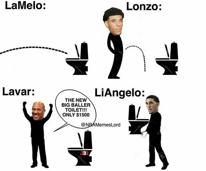 hoopsfocusmemes's tweet photo. Going to the bathroom: Big Baller Edition https://t.co/N86qaKZDCn