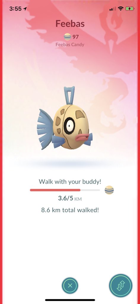 johnrobertind's tweet photo. @PokemonGoNews @Yoshi1up Slo most there! 3 candies left and just under half the walking distance! Should have it by tomorrow. https://t.co/lz1RLafKhA