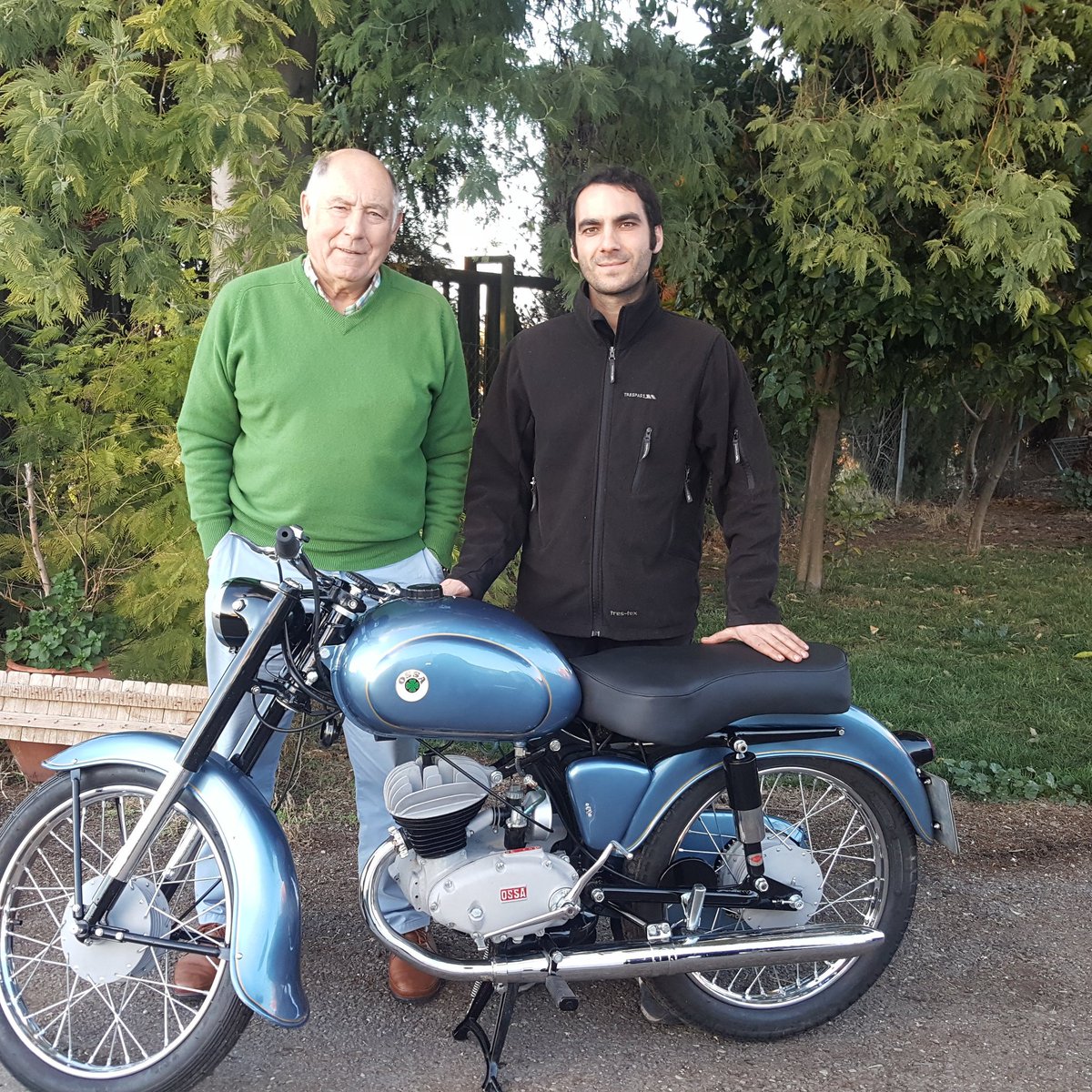 TeamJJSaez's tweet image. 1de placeres de la vida es que el cliente este contento, y cuando es buena persona,educada,amable mas aún.Ossa 150