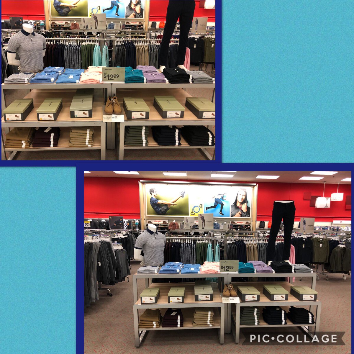 TGT_Angel's tweet photo. Worked in men’s today! If you don’t have A&amp;A 2.0 what do you do.....Make ya own! #VMTLStyle #MoMoney #T0673 #D148 @Karp621 @settoselltarget @Djoumbarry https://t.co/KvDasXZIFb