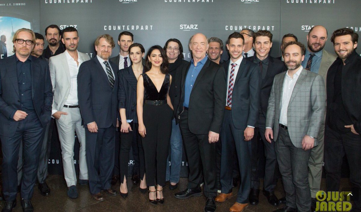 nolanfunk's tweet photo. What an amazing group! Can't wait for you guys to see @Counterpart_STZ!!!!! #counterpart #jksimmons #angeleyes https://t.co/3asbfNumEr