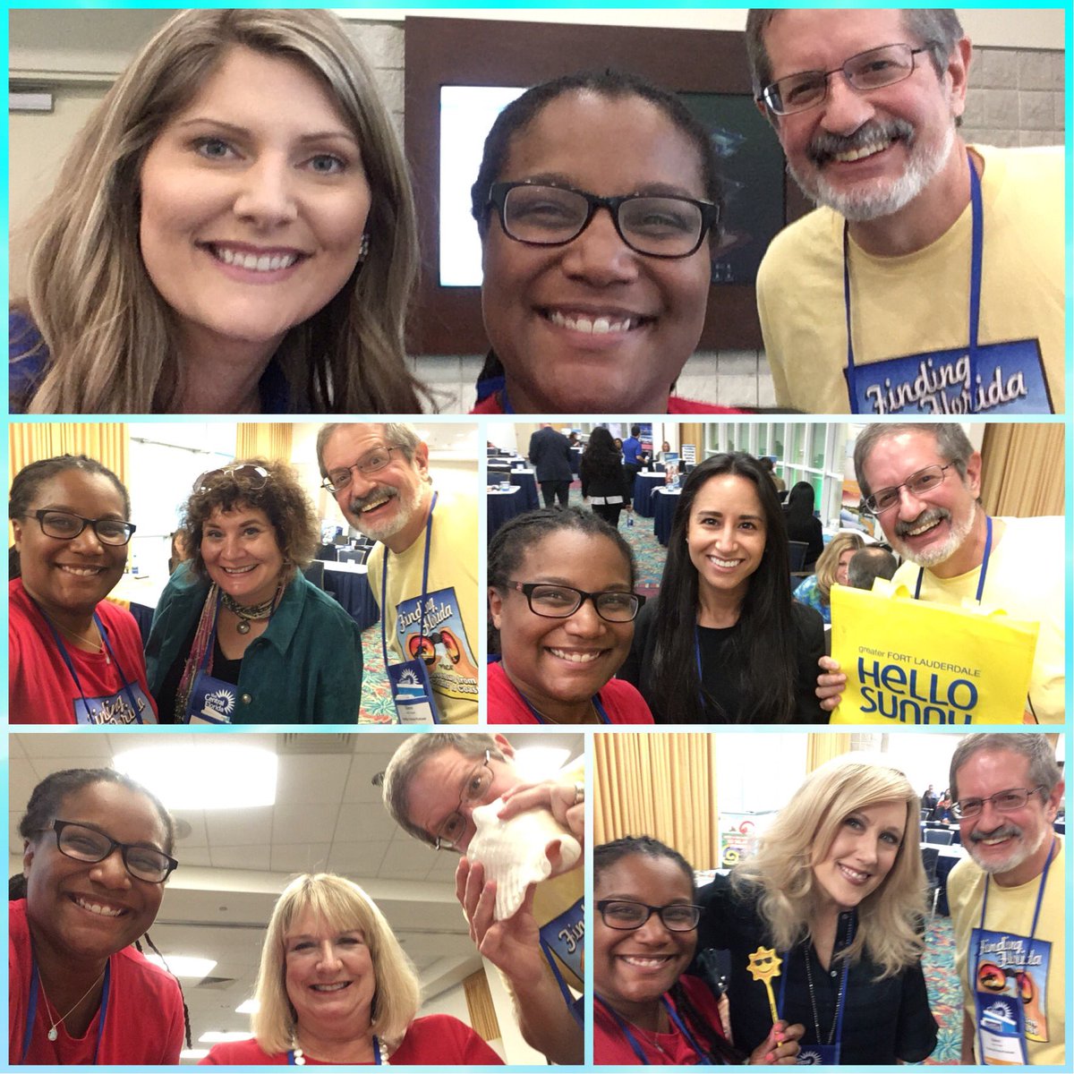 FindFLPodcast's tweet photo. We’re excited to take you on a tour through #Florida in one day with our next episodes!! We met so many great reps from throughout the State who each shared what makes their town awesome. Stay tuned!! https://t.co/leAf4UbUGq #Huddle18 #FindingFL https://t.co/qFp9e7n0qU