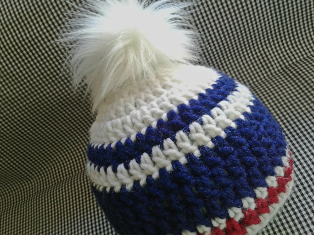 crochet patriots hat