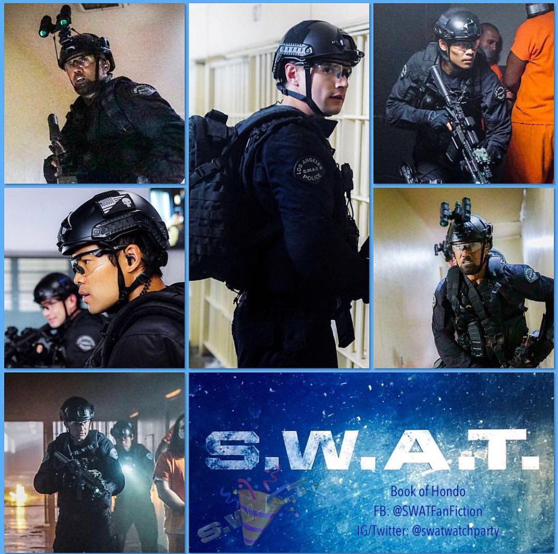 SwatWatchParty's tweet photo. 🎶 There is SWAT tonight and the feeling’s right, ohhh what a night 🎶💃🏾💃🏼
It’s time for a #swatwatchparty 🎉
 with another EPIC episode of SWAT 💥
.
.
#swat #swatwatch #watchswat #swat2017 #rollswat #swatparty #hondo #street #tan https://t.co/2lbk20tKYo