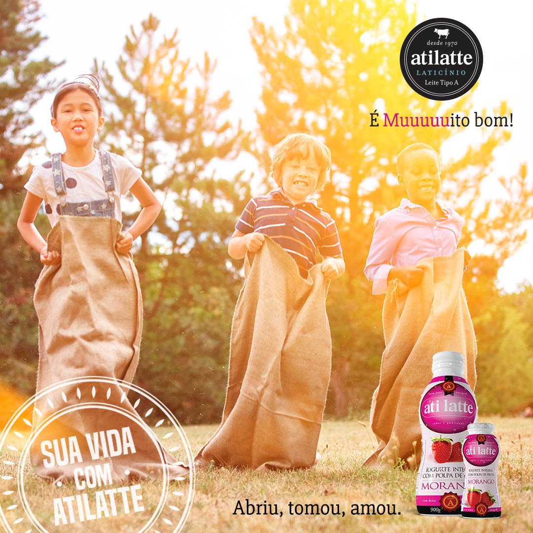 atilatte's tweet photo. Férias com muuuuuita diversão tem que ter Atilatte.

#atilatte #leitetipoA #vidasaudavel #iogurtepremium https://t.co/azFCDruujP