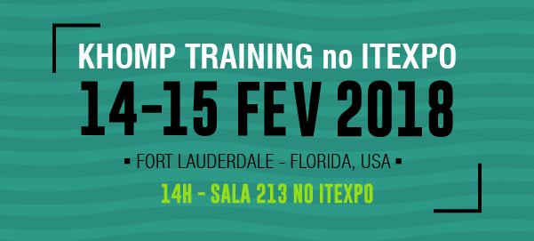 khomptechnology's tweet photo. Venha participar do #TechDayKhomp junto ao @ITEXPO e conhecer a linha completa de #gatewaysSBC da #Khomp.
O evento acontece em Fort Lauderdale, Flórida-USA dias 14 e 15/02. Programação e mais informações aqui: https://t.co/LkmfwKQ9Tw
Inscrições gratuitas. Vagas limitadas! https://t.co/IQ2qD9Fe1f