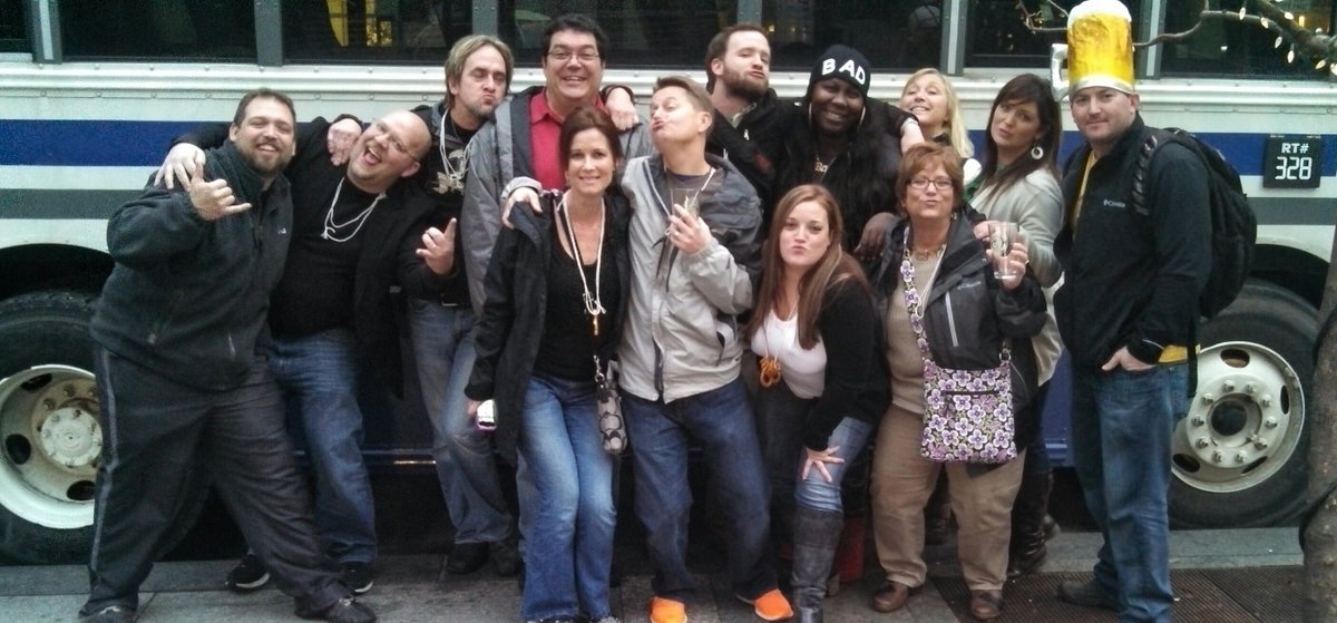 Four Years ago today we launched our very first tour to the public. This crew (made up of mostly family and friends) came out to support us. Thank you to them and the nearly 18,000 others who have joined us during this time. Cheers!!! 🍻🍻🍻🍻🍻