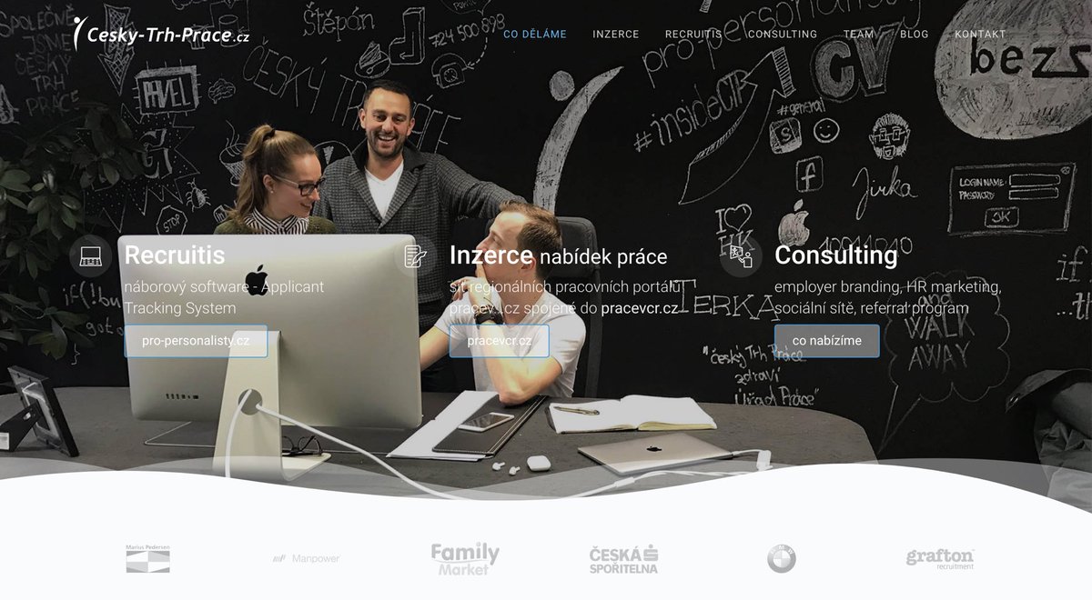 stepan_bartyzal's tweet photo. Nový rok, nový web @CeskyTrhPrace . Zabral mi necelý týden práce: https://t.co/csUZ5n6Jjh
Myslím, že se mi povedl 🤓.
#html #Bootstrap #newwebsite #webdev #dev https://t.co/wr8T0nI0oF