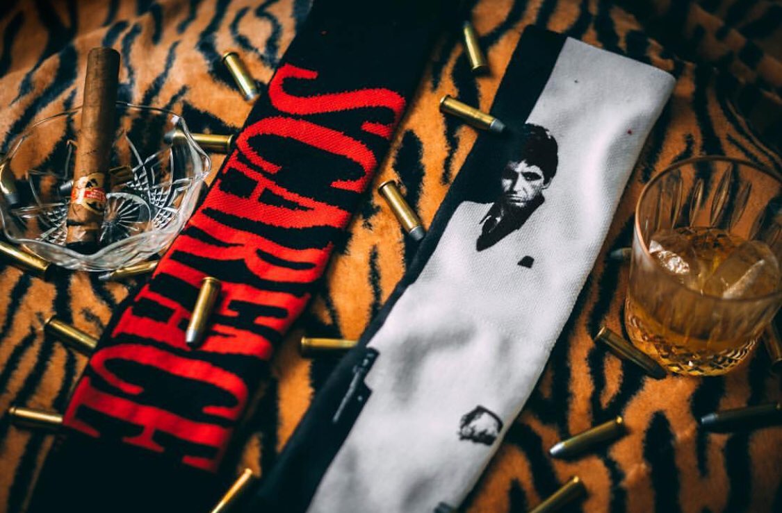 OddSoxOfficial's tweet photo. The world is yours...
#OddSox #StandOutBeOdd #Scarface https://t.co/Or0ZA7q5Sx