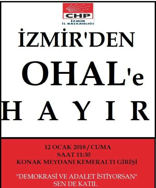 huseyinsezerchp's tweet photo. Özgürlük ve demokrasi için hukuku savunuyoruz,bir de meydanlarda söyleyeceğiz bunu.#OHALEHAYIR #ÖZGÜRLÜĞEVET #Chp #izmir #İzmir https://t.co/10LZNCNSbK