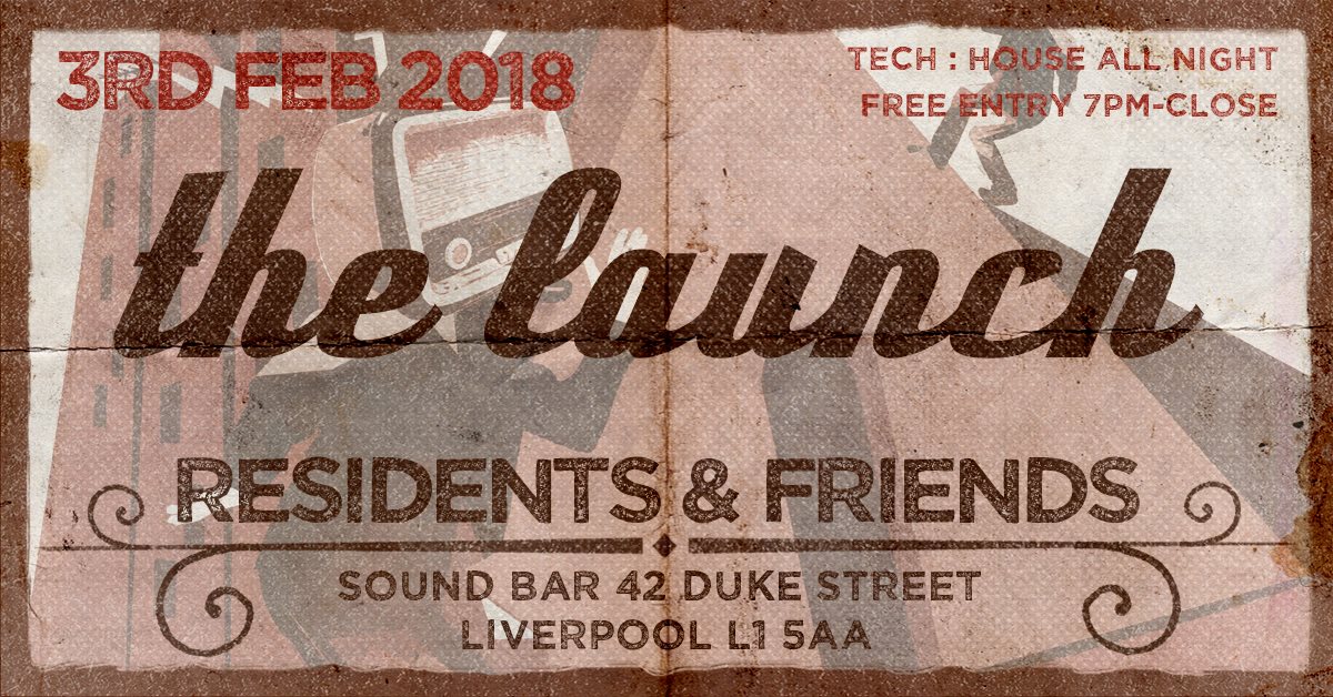 DirtySoundevent's tweet photo. Just over 3 weeks until our launch event at @SoundDukeStreet!

Entry will be FREE all night long and we expect the venue to fill out, so make sure you get down early to avoid disappointment!

Music starts at 7pm 🤩

#Liverpool #livemusic #housemusic #Techhouse #fuckyeah https://t.co/mgvil1dT4R